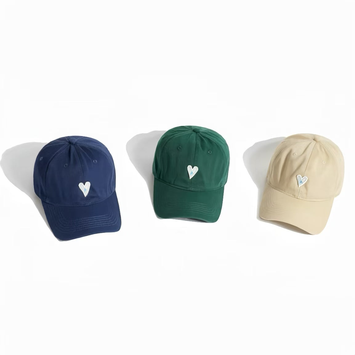Heart Embroidery Cap