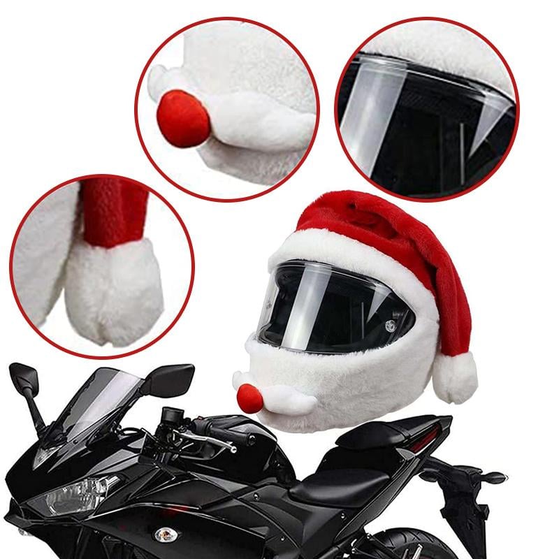 Santa Claus Motorcycle Helmet Protector