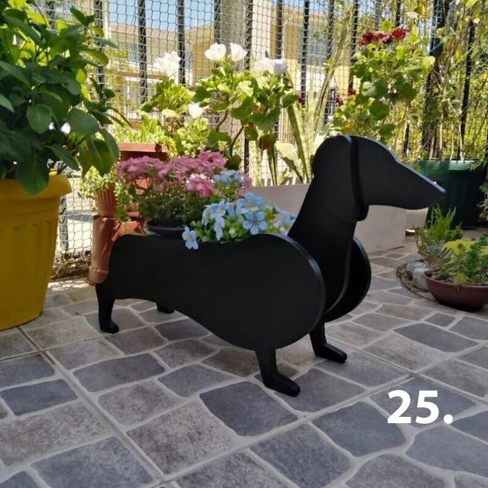 Garden Essentials Dog Planter