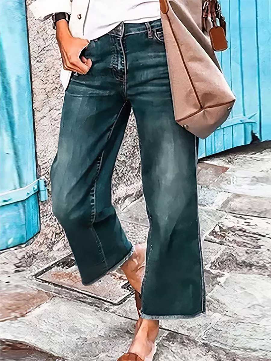 Temperament Commuter Straight Leg Jeans