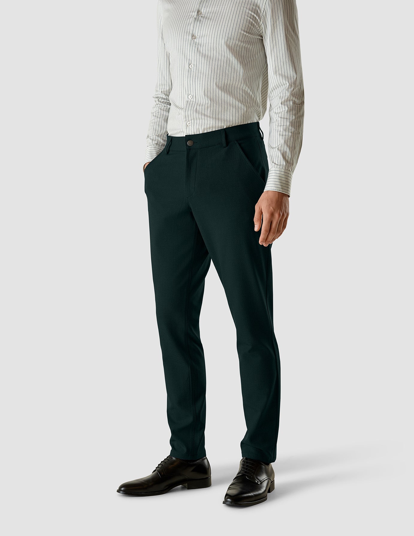 Essential Pants Slim Deep Green