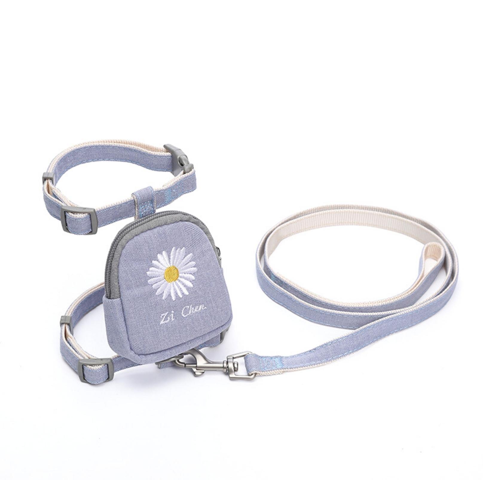 Daisy Backpack-Style Cat Harness & Leash Set
