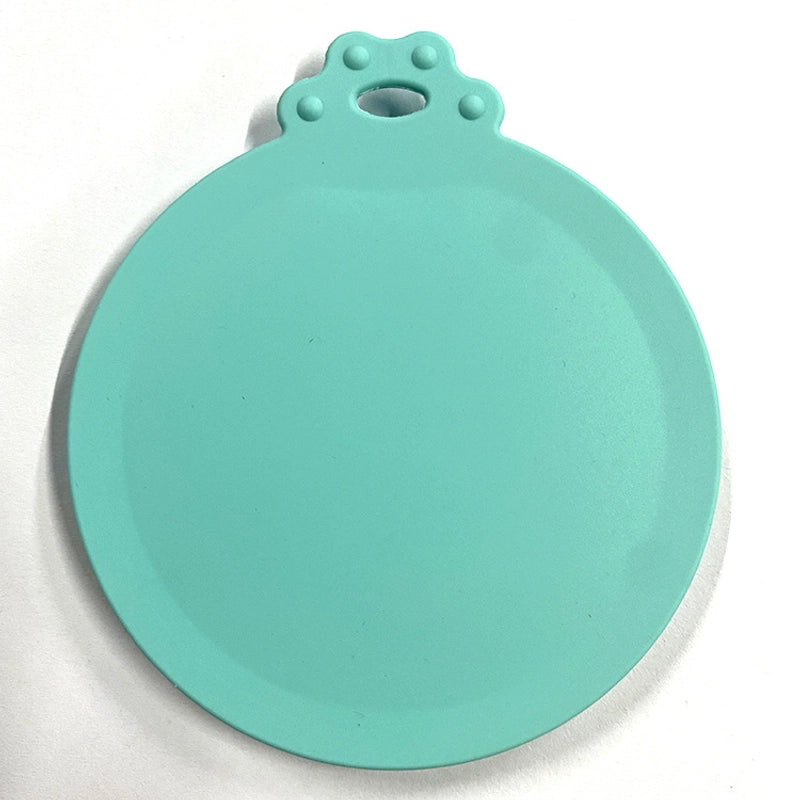 Minimalist Silica Gel Solid Color Pet Tableware 1 Piece