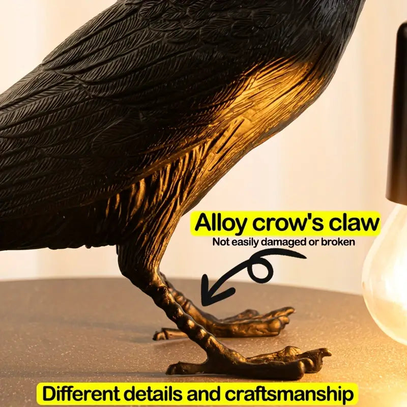 The Raven? - Bird Lamp