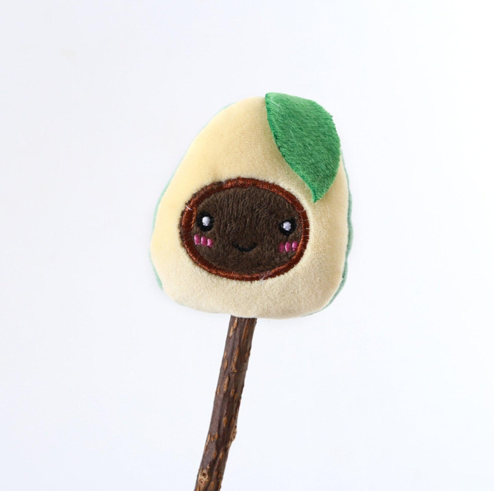 Adorable Cartoon Plush Polygonum Stick Cat Toys