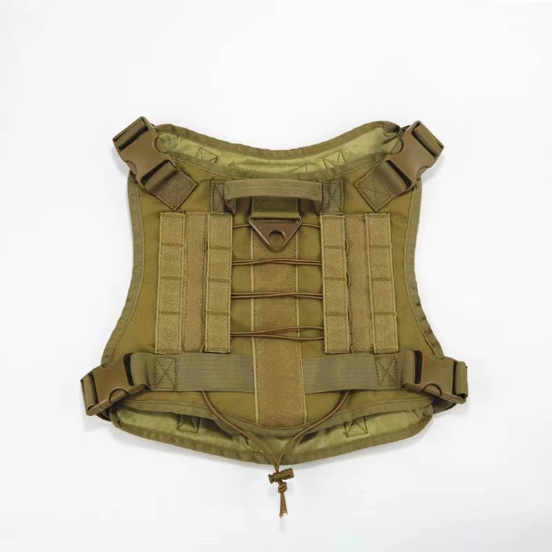 In Stock Dog Tactical Collar Training Large Dog Big Dog Chest Harness Dog Leash Outdoor Dog Walking Vest Clothes
