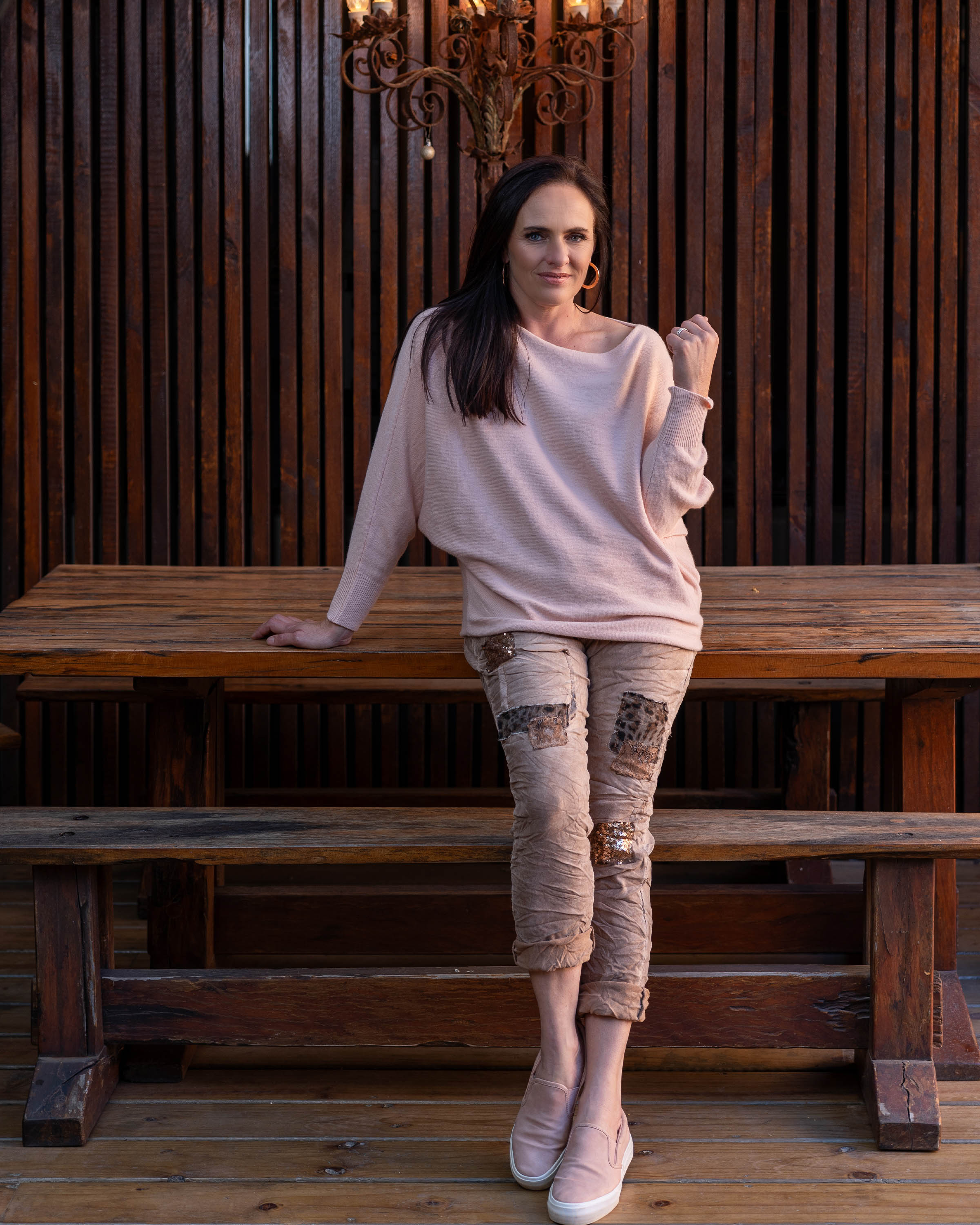 Cashmere Feel Knit | Blush