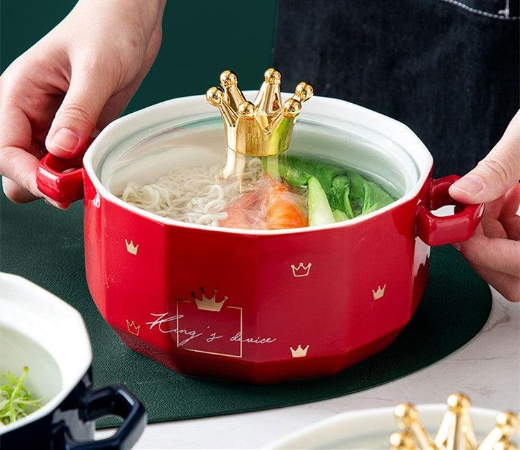 CERAMIC SERVING BOWL