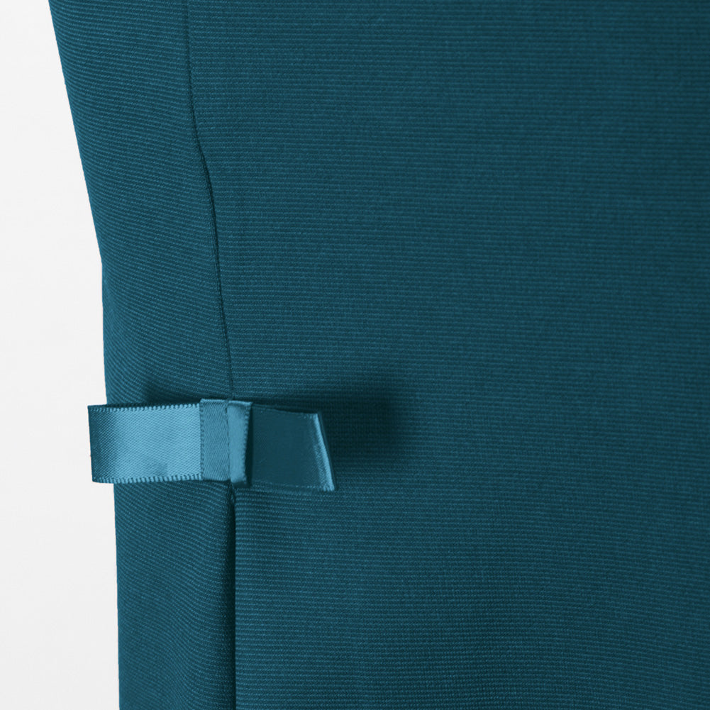 Bow-Knots Decorated Skirt High Waist Stretchy Bodycon Skirt