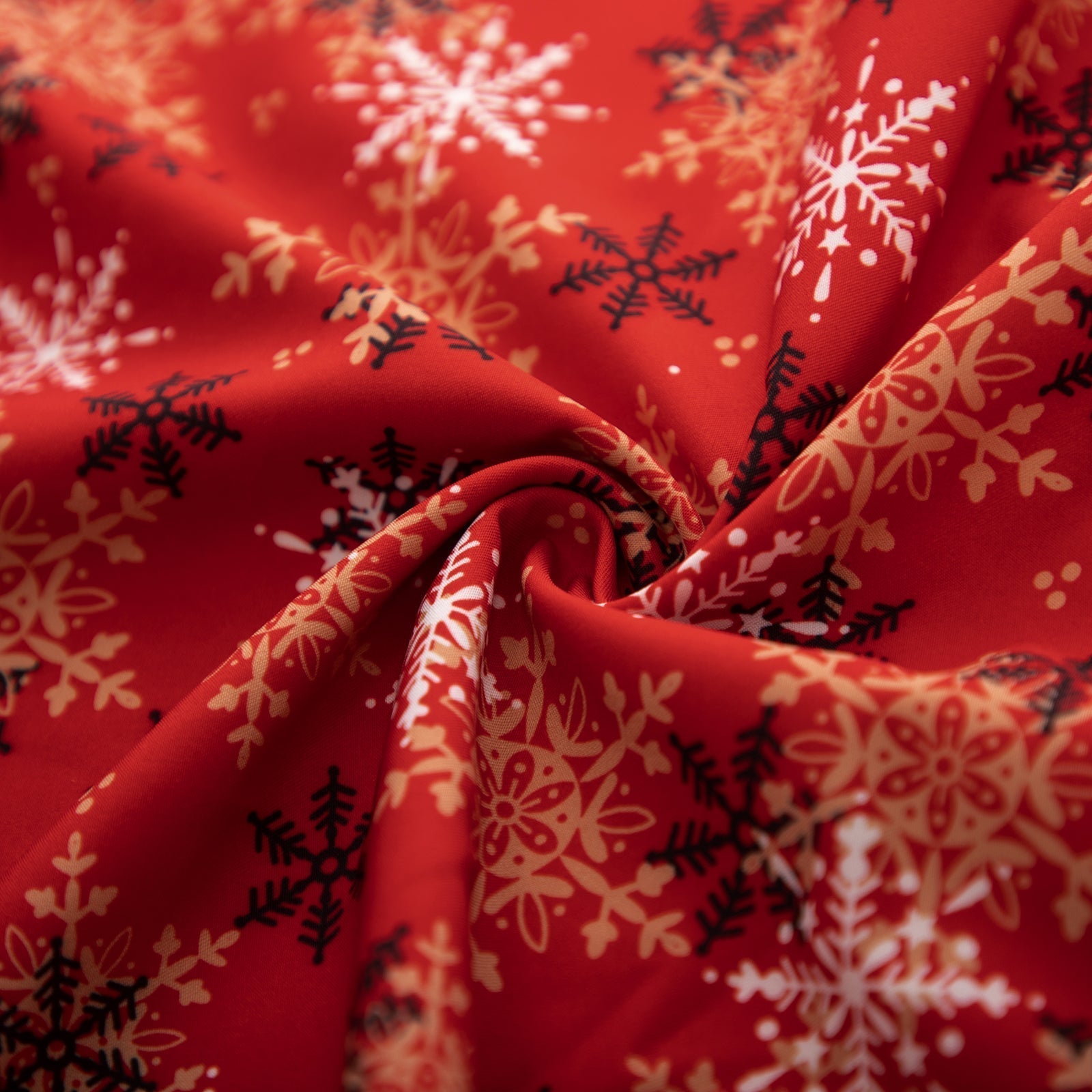 Leaf Patterns Pleated Buttons Decorated Elastic Waist High Waist Swing A-Line Skirt with Pockets