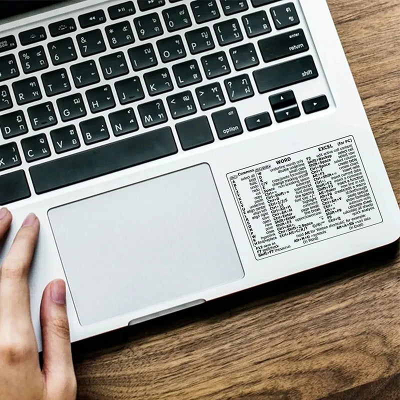 Keyboard Shortcut Stickers 3 pcs