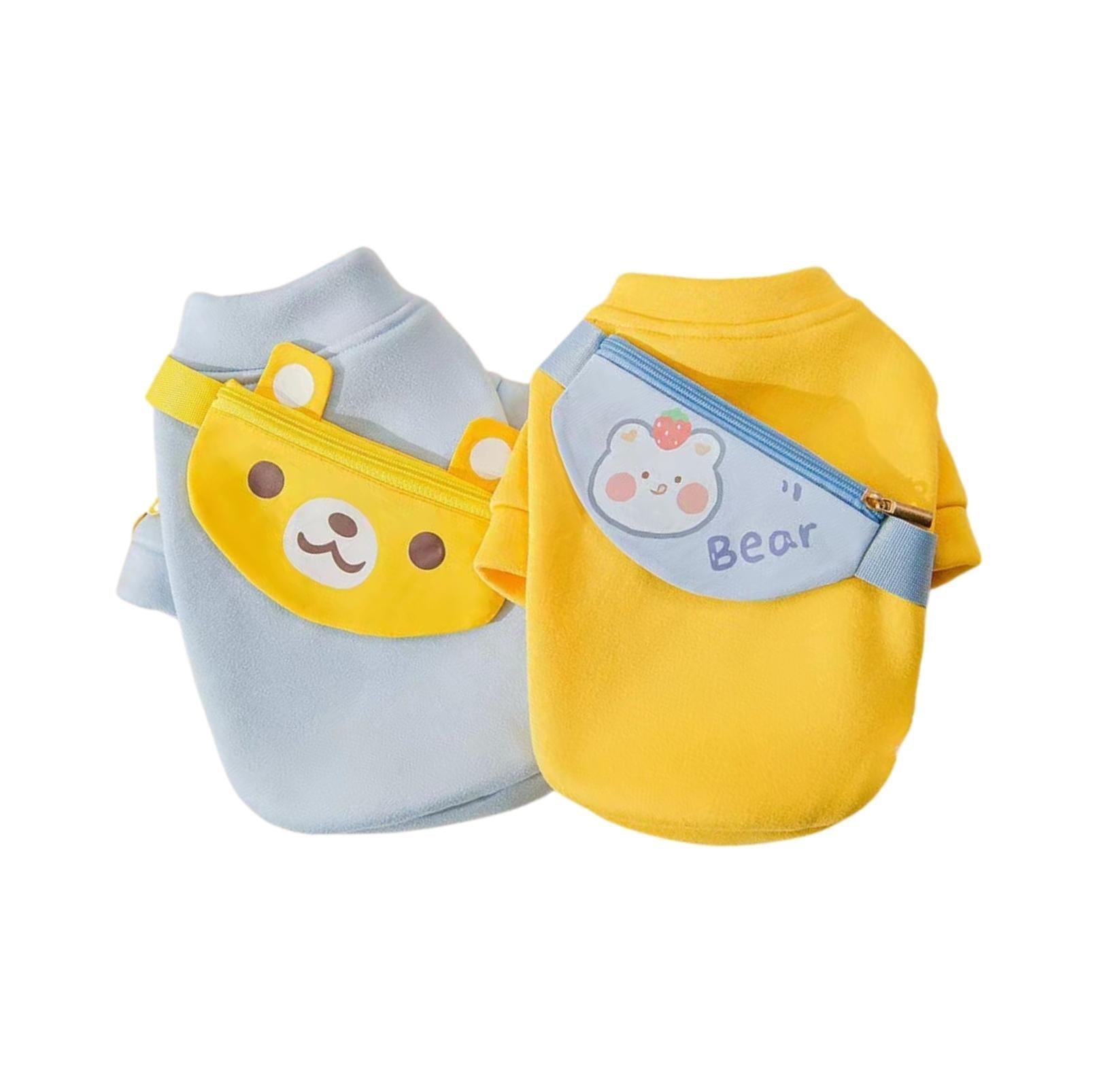 Warm and Fashionable Pet Sweater with Crossbody Bag