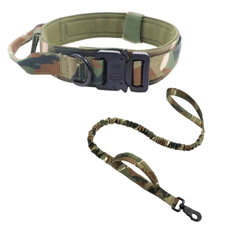 In Stock Dog Tactical Collar Training Large Dog Big Dog Chest Harness Dog Leash Outdoor Dog Walking Vest Clothes