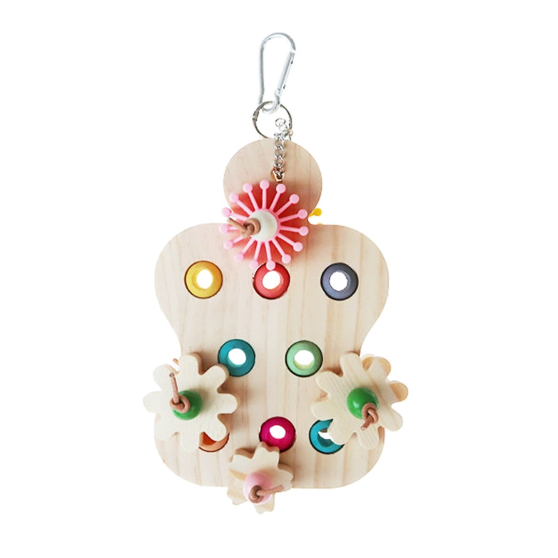 Interactive Wooden Puzzle For Birds