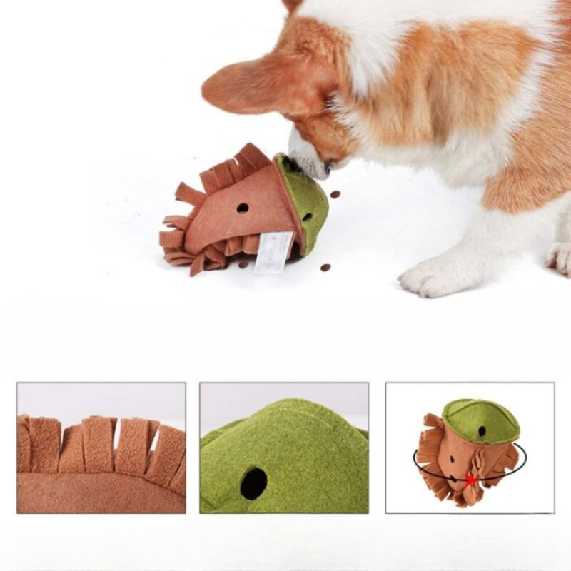 Dog Snuffle Mat Plush Nut Toy