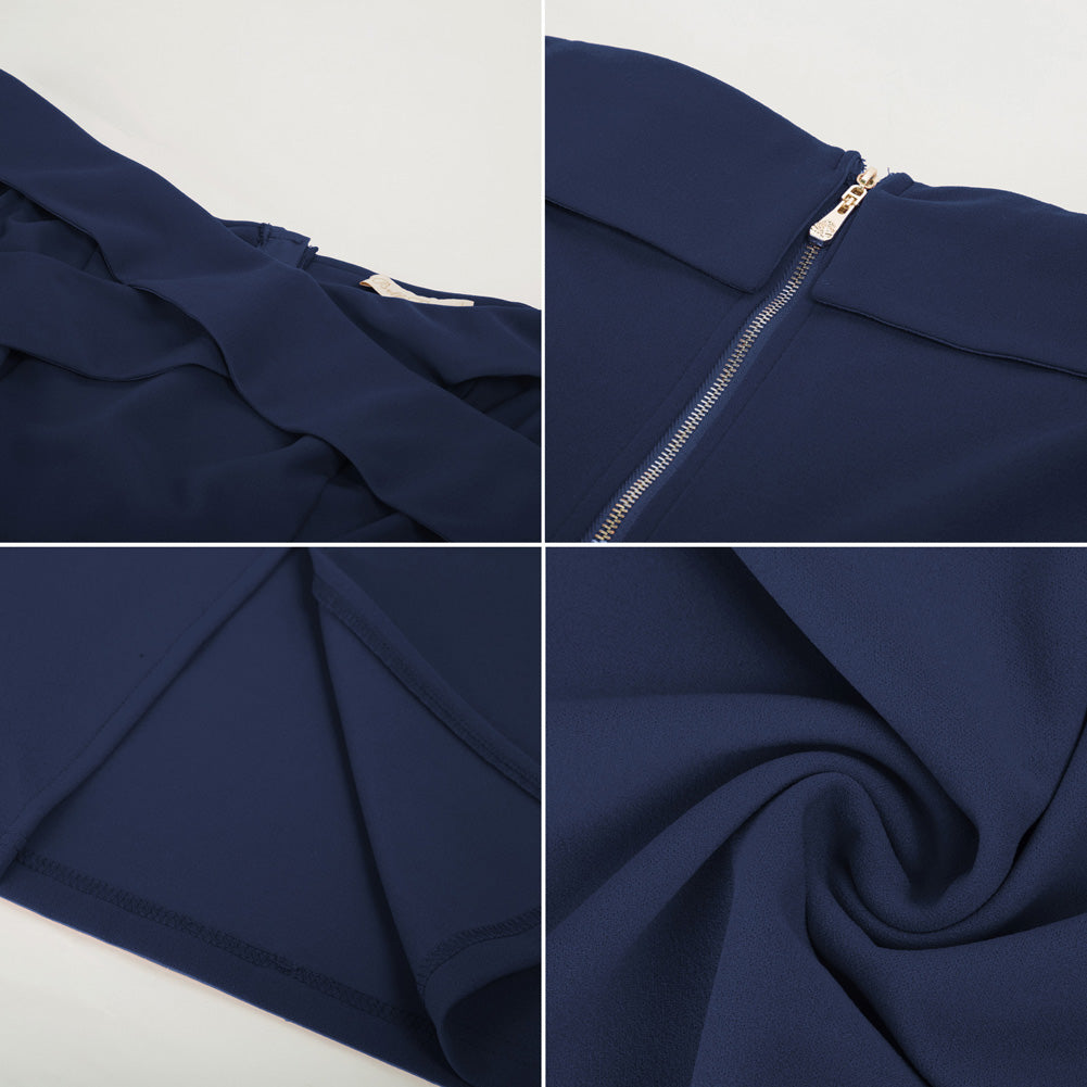 Vintage Off Shoulder V Neck Bodycon Pencil Dress Short Sleeve Homecoming Bodycon Dress Work Cocktail