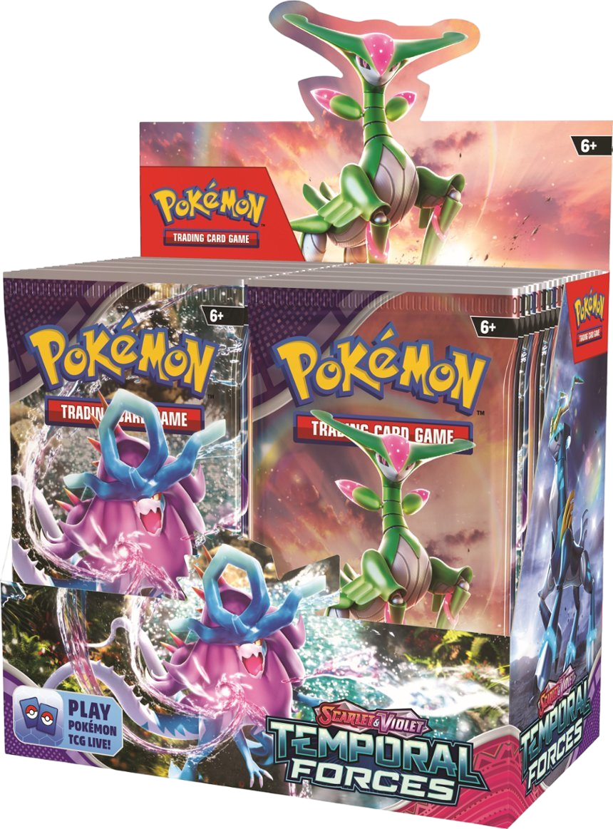 Temporal Forces Booster Boxes & Cases