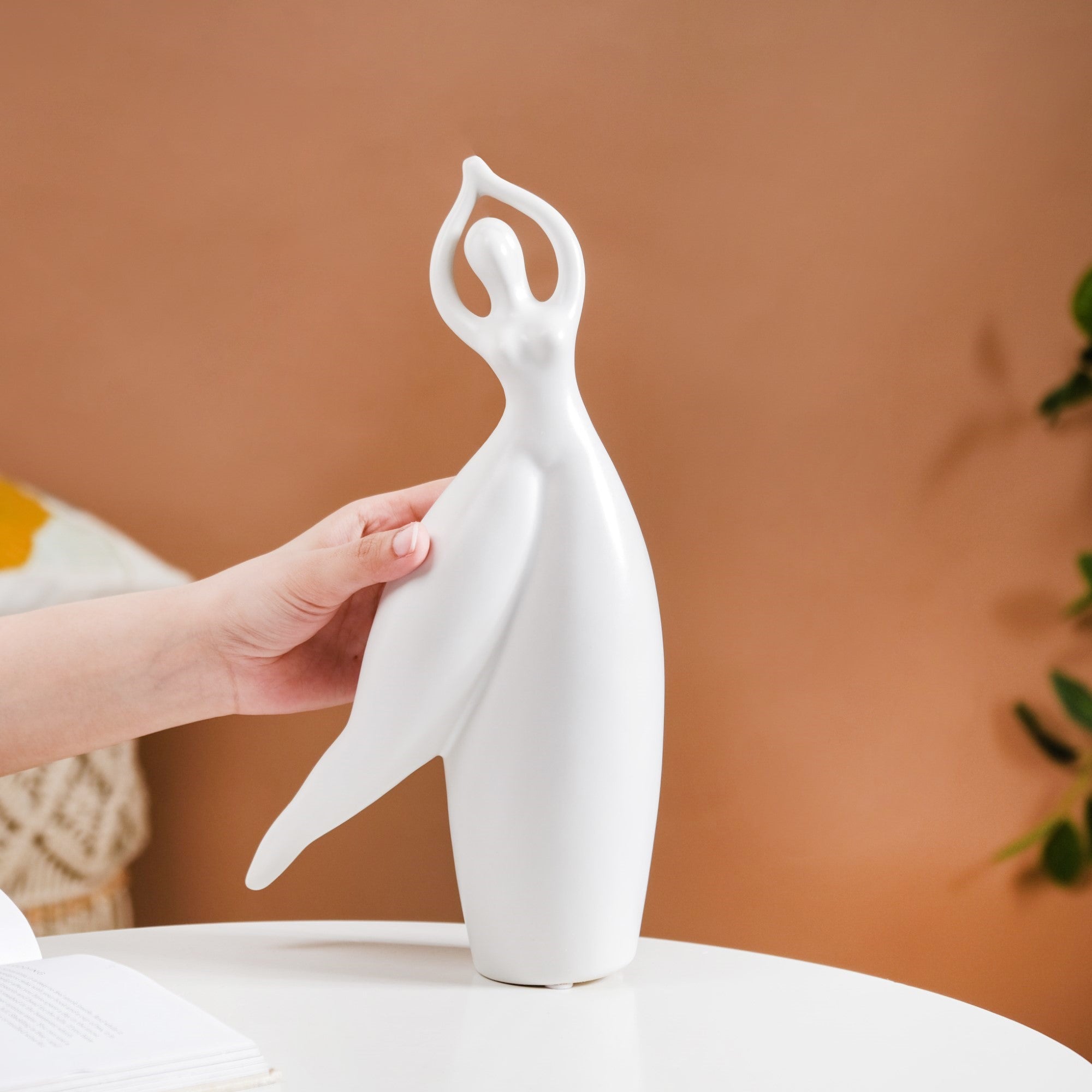 Elegant Dancer Decor Sculpture