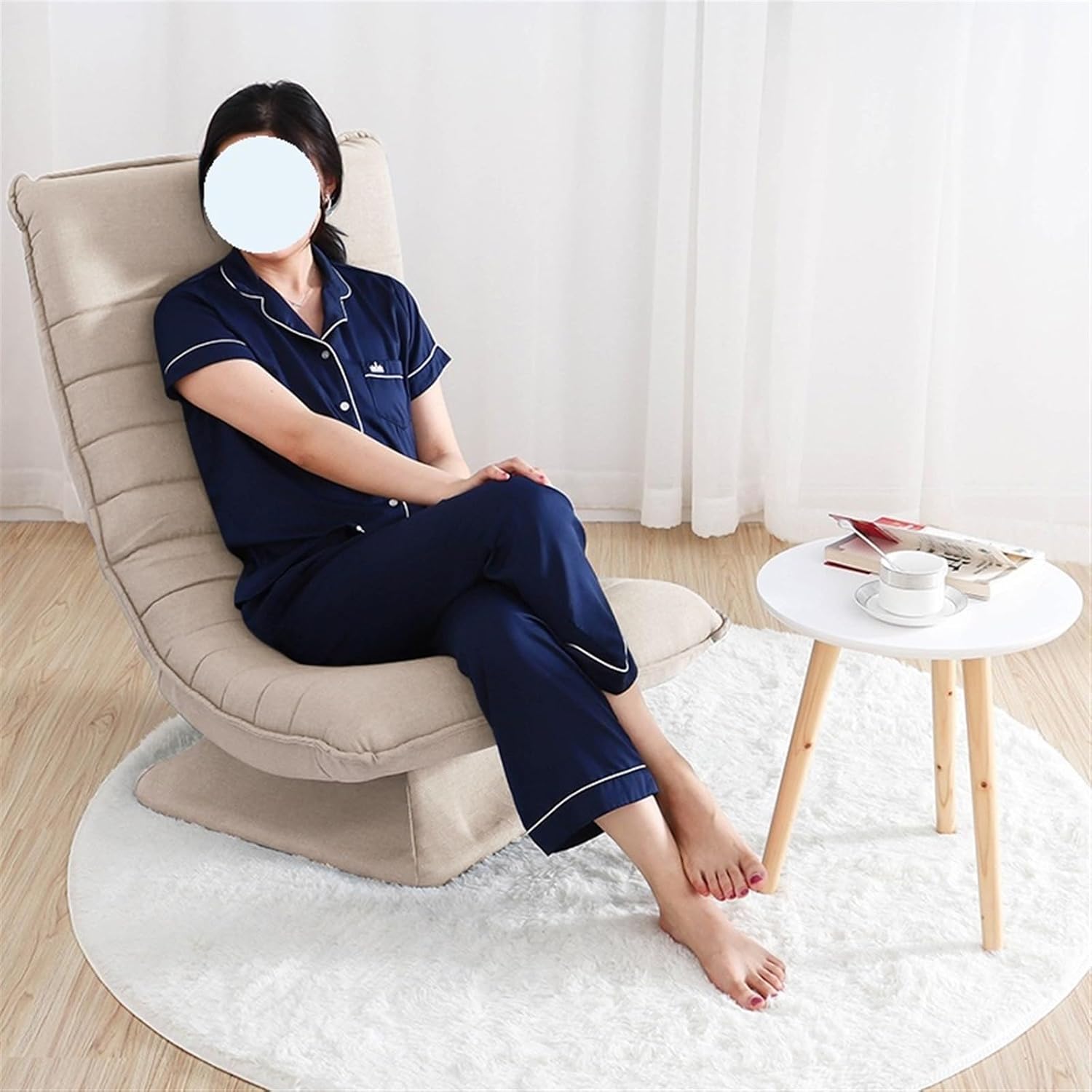 Lazy Sofa, Single Leisure Sofa, Rotatable Leisure Chair