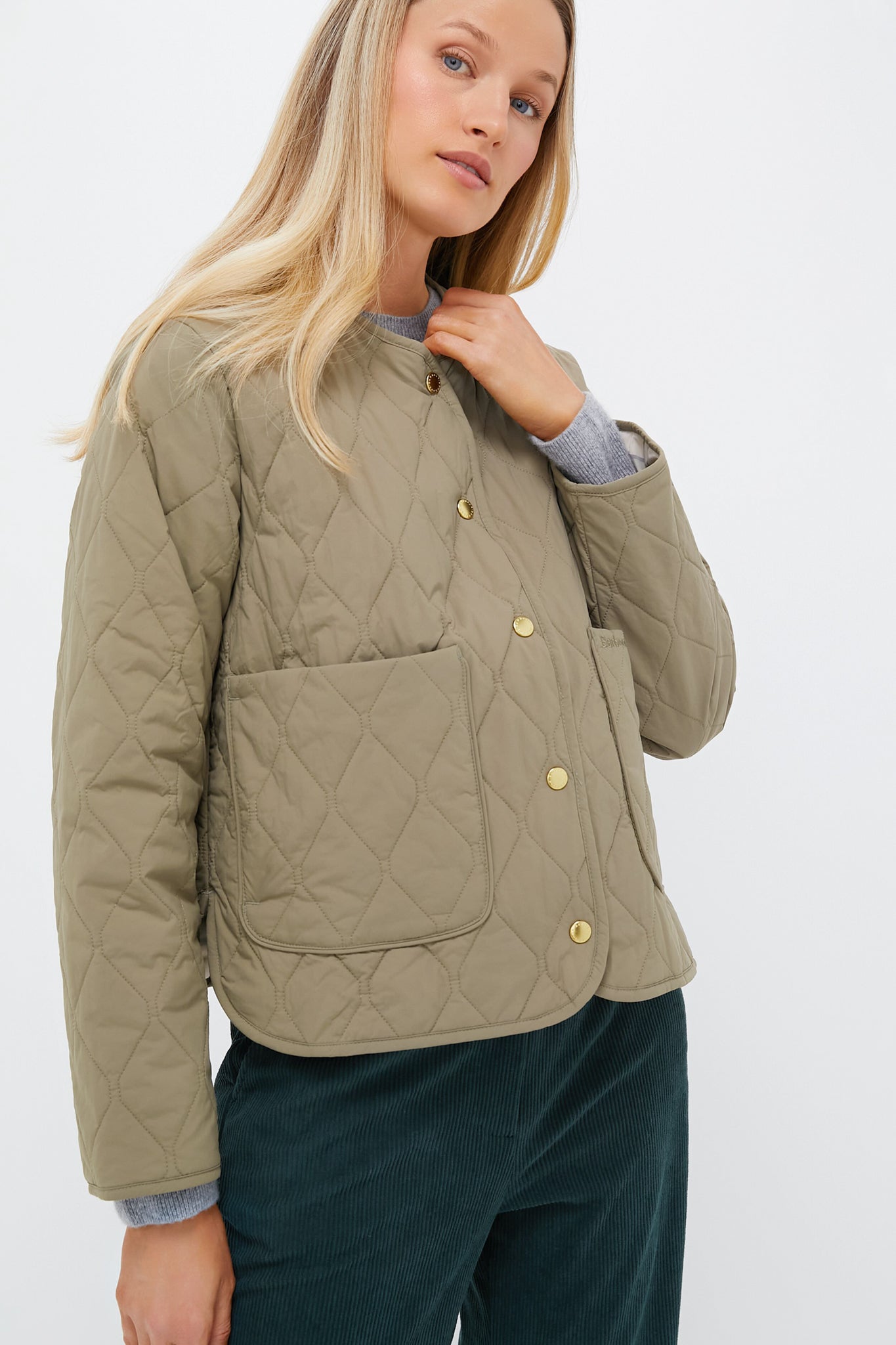 Dusky Green Monroe Quilt