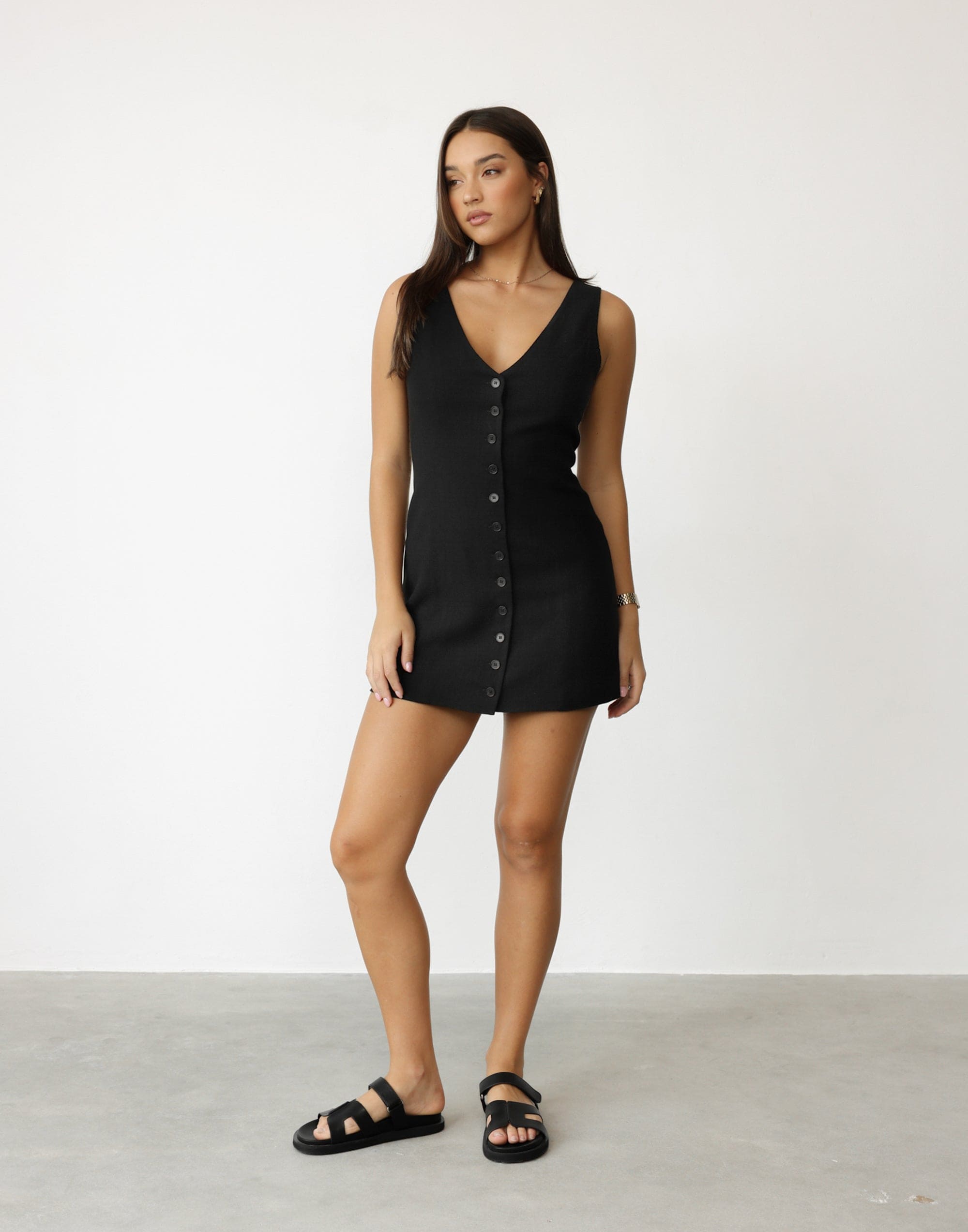 Cailey Mini Dress (Black)