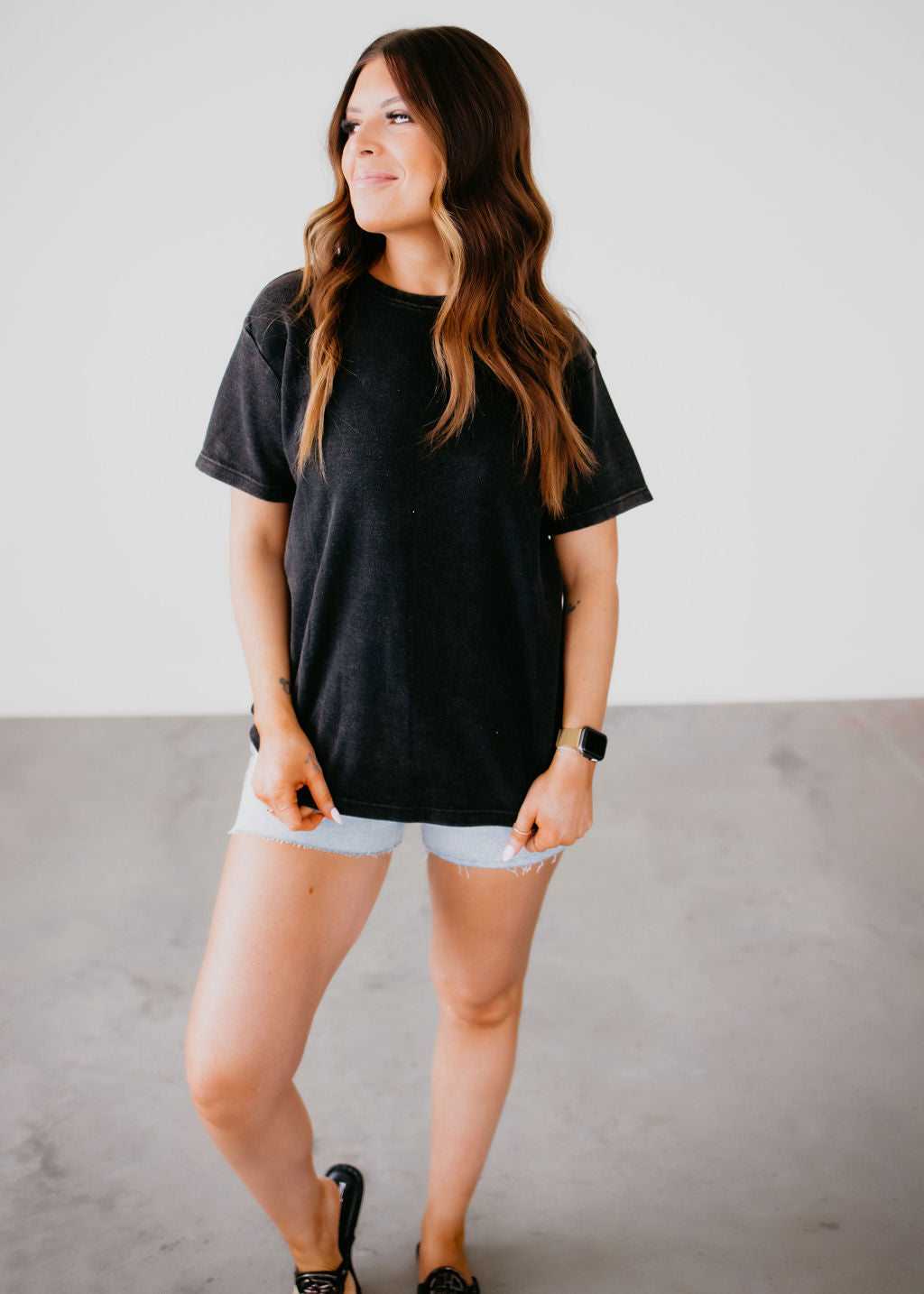 Westin Waffle Tee by Chelsea DeBoer