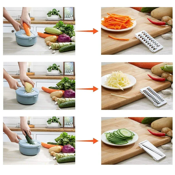 🍝12-In-1 Multi-Function Food Chopper🔥🔥