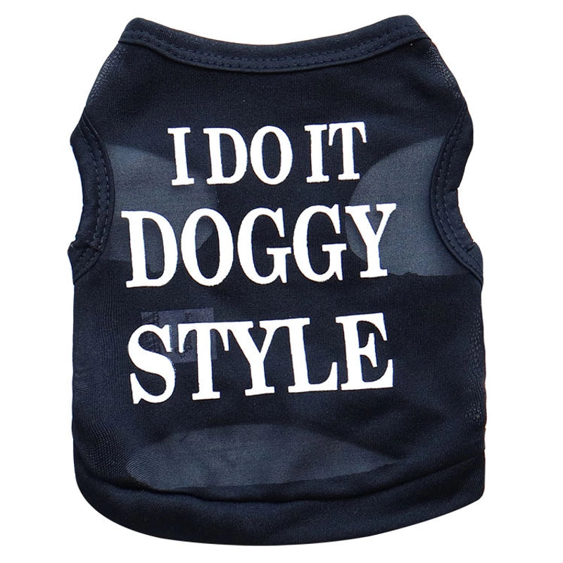 Casual Polyester Letter Pet Clothing