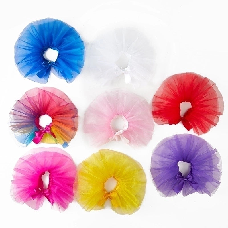 Summer Pet Bright Silk Yarn Dog Strap Skirt