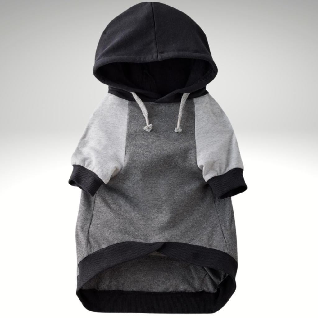 Lightweight Hooded Tee Organic Cotton Dog Hoodie Pet Coat