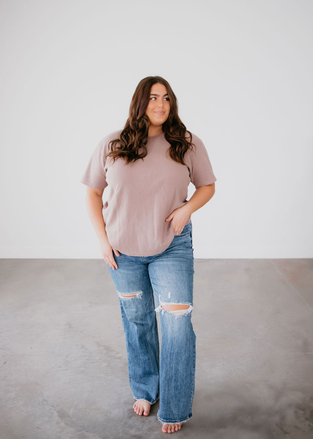 Westin Waffle Tee by Chelsea DeBoer