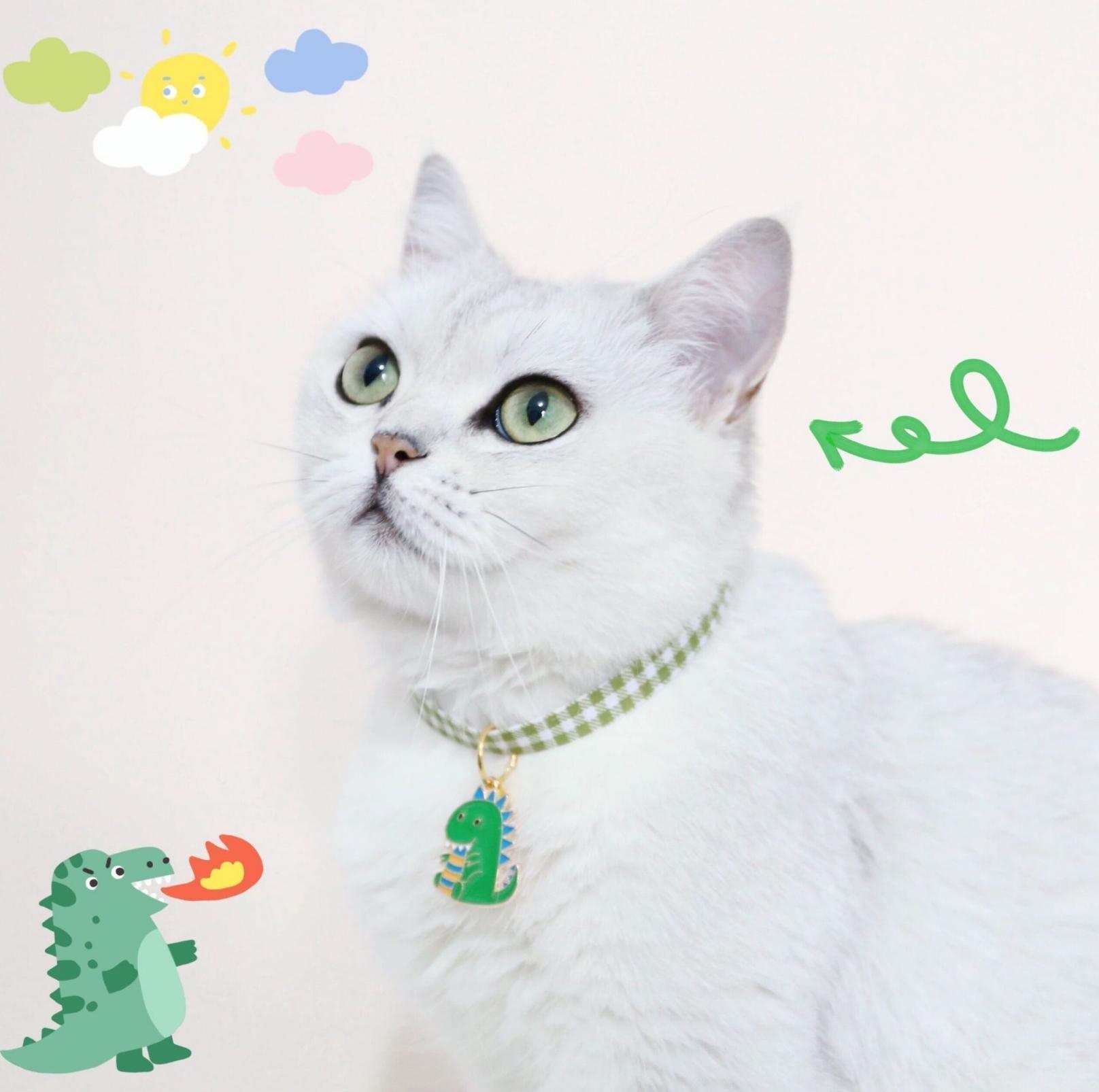 Pet Animal Shape Pendant Necklace With Candy Coloured