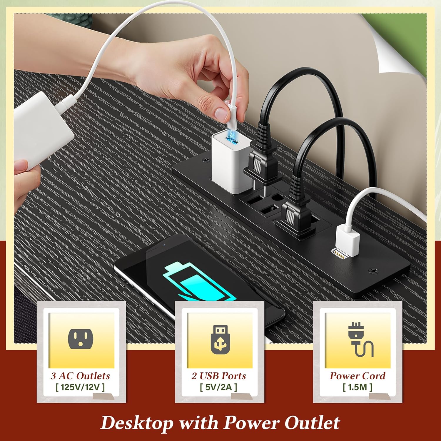 Dresser for Bedroom with 16 Fabric Drawers Long Dresser with Charging Station TV Stand for 60