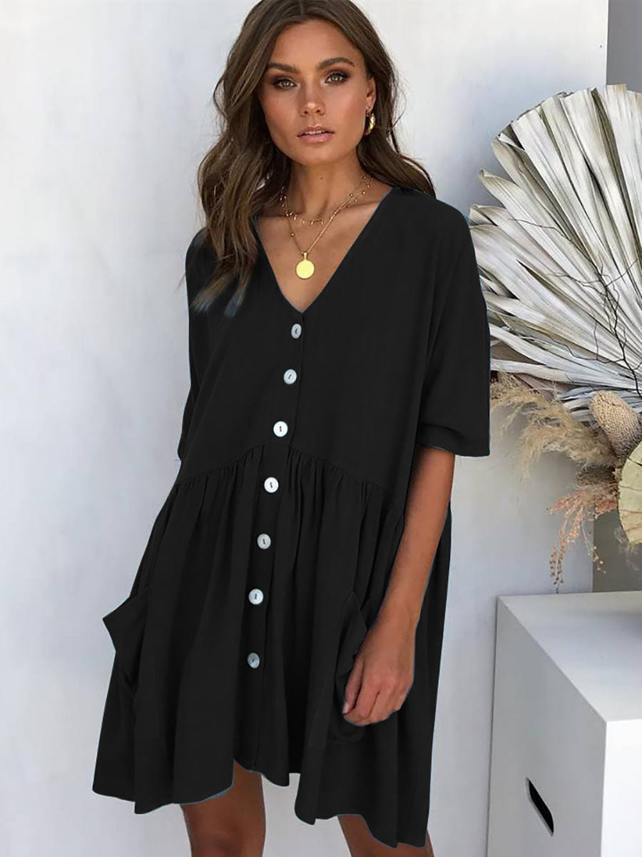 Button Dress