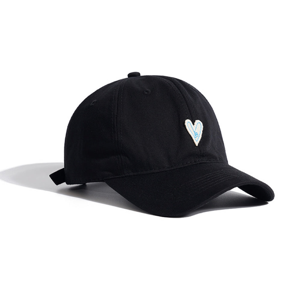 Heart Embroidery Cap