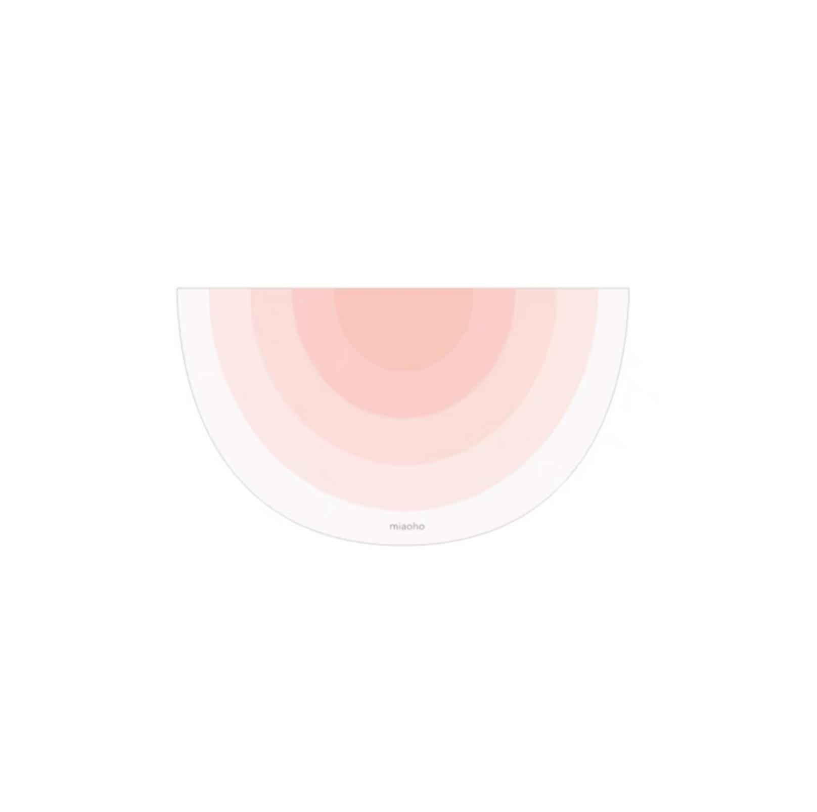 Miaoho Waterproof Semi-Circular Rainbow-Styled Pet Food Mat