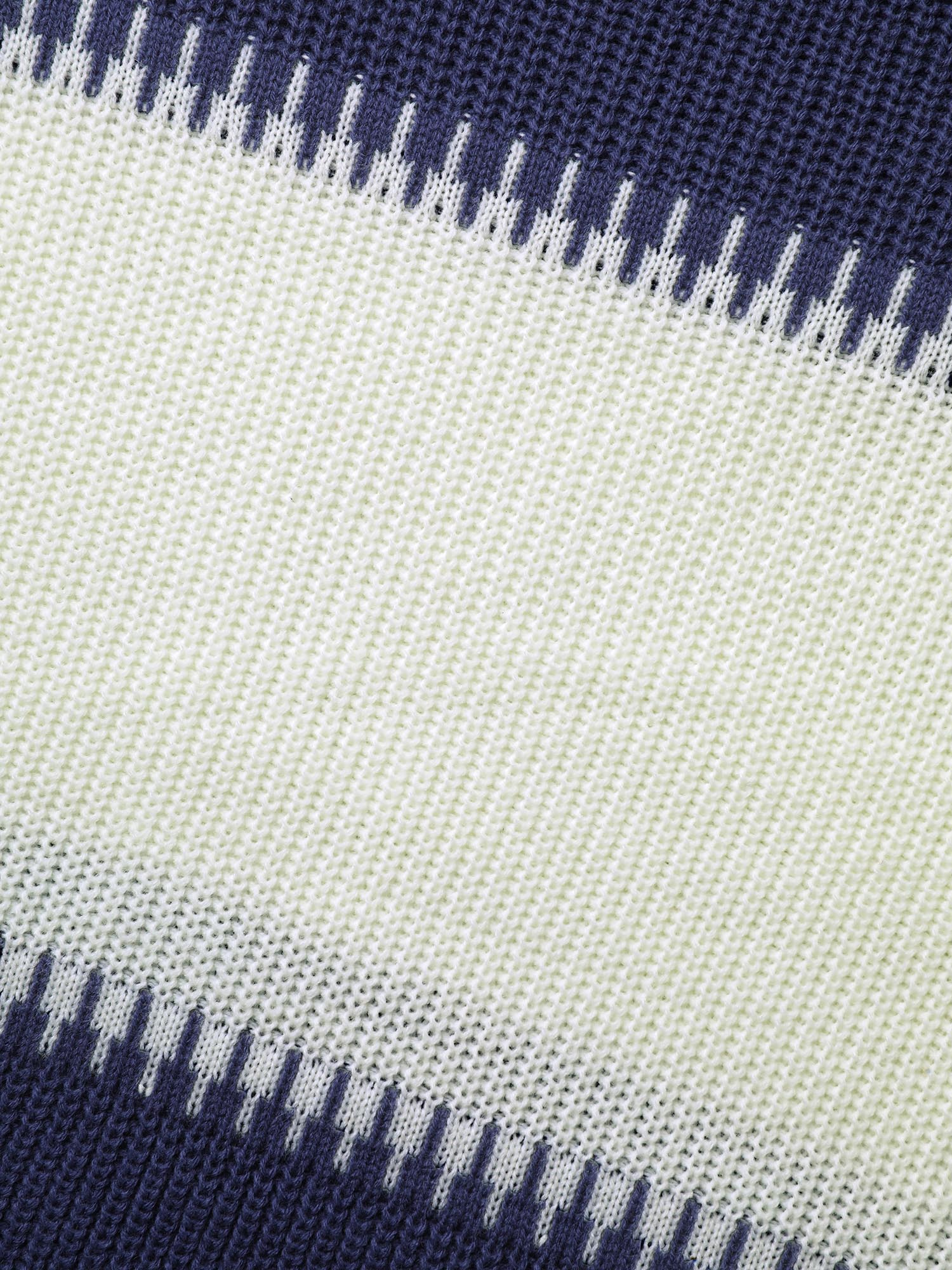 Crew Neck Contrast Patchwork Pullover