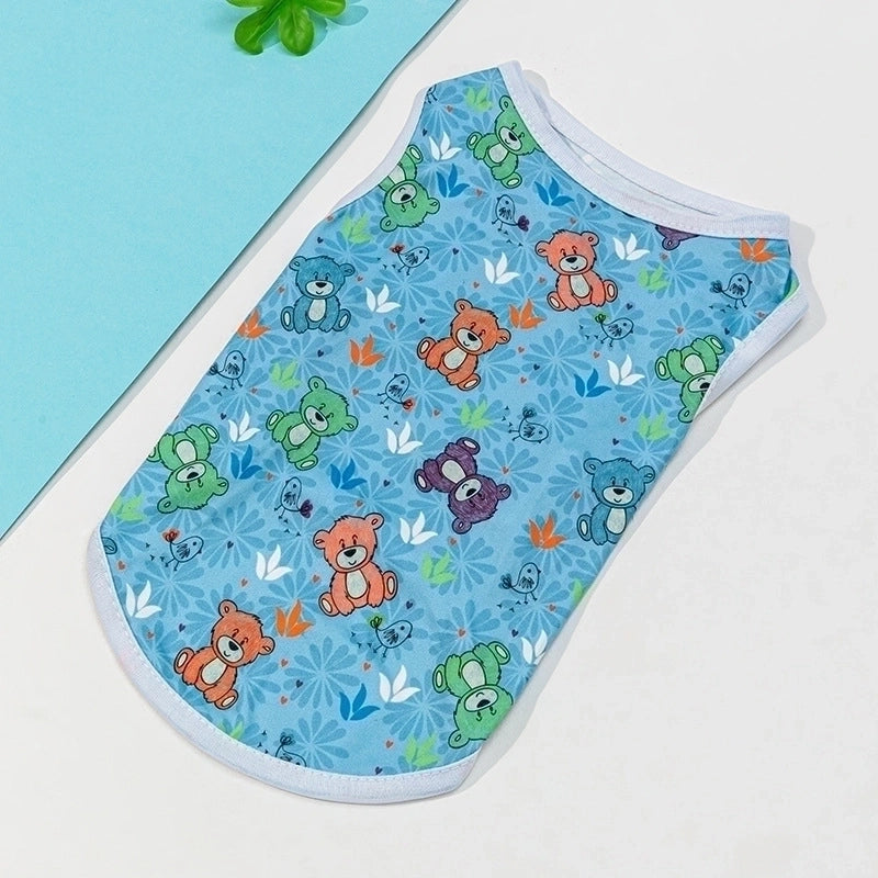 Cute Polyester Rabbit Cartoon Bear Pet Clothing
