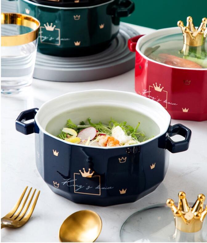CERAMIC SERVING BOWL