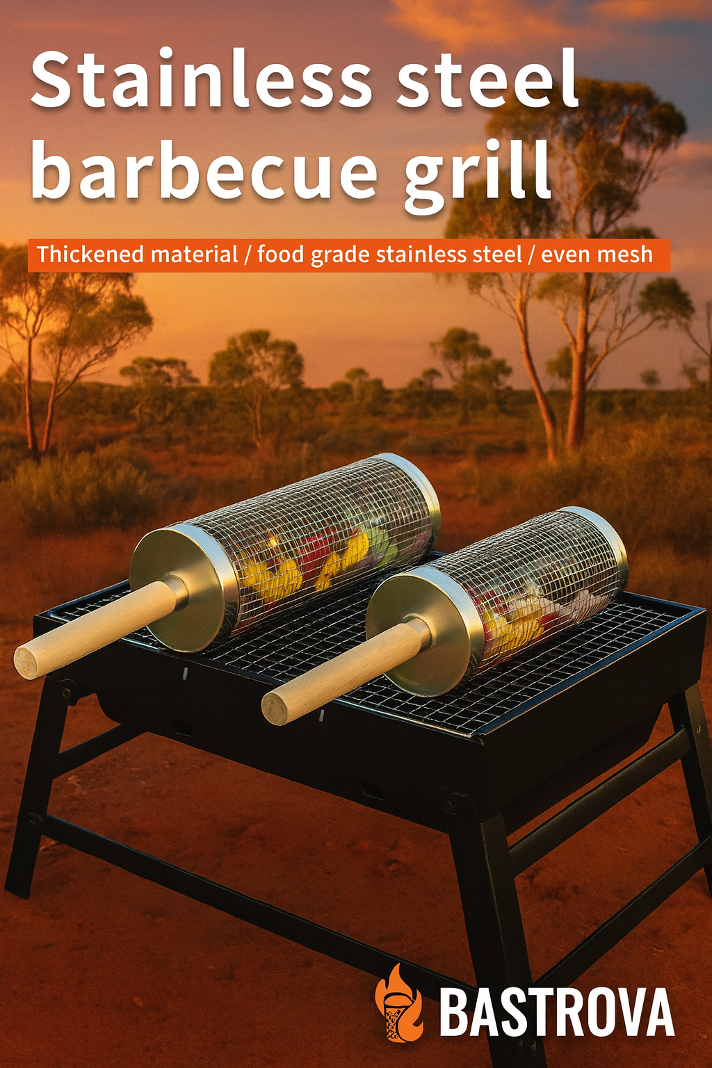 GrillOrb™ Rolling Basket Handle 🔥