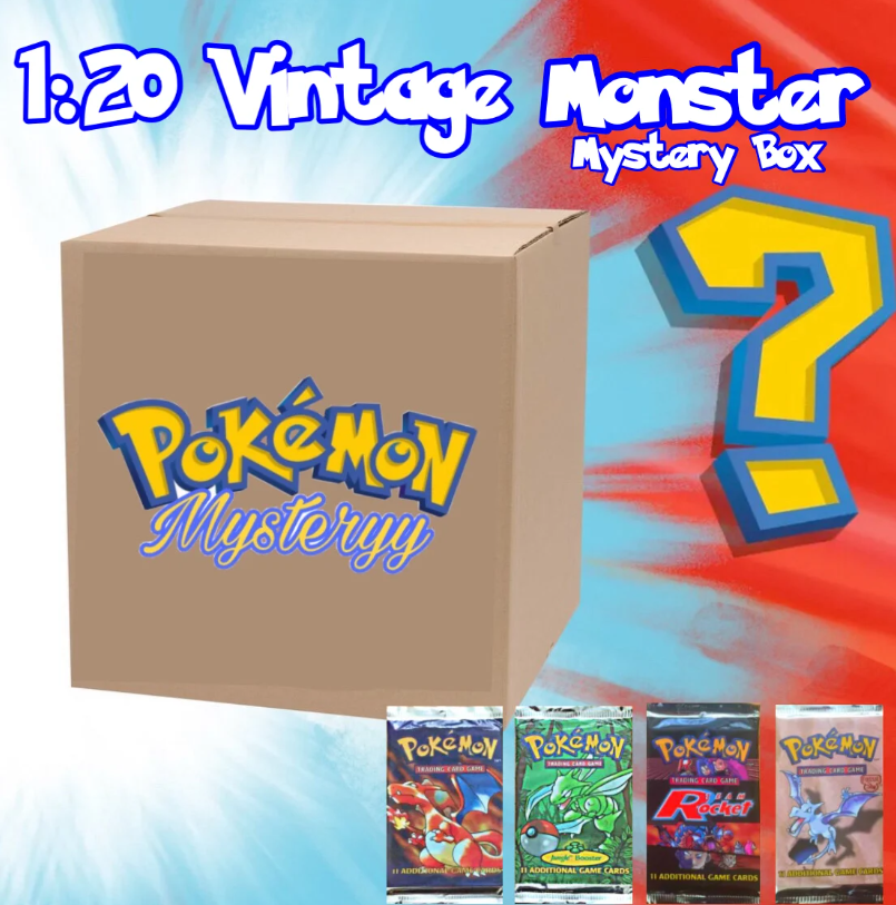 Pokemon 1:20 Vintage Monster Mystery Box