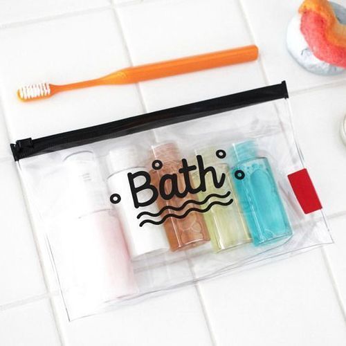 (Pack Of 2) Travel Cosmetic Storage Bag