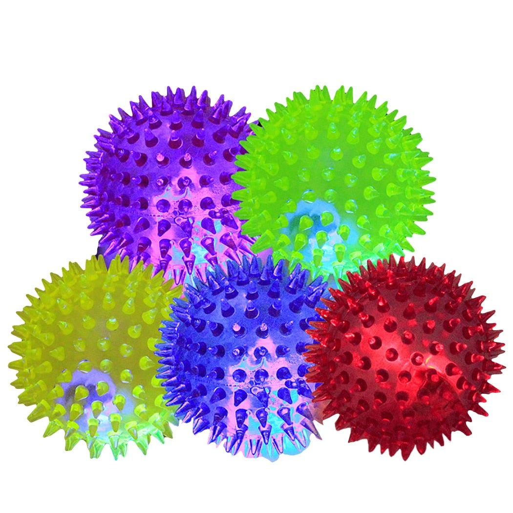 6Pcs Squeaky Ball Set for Cat