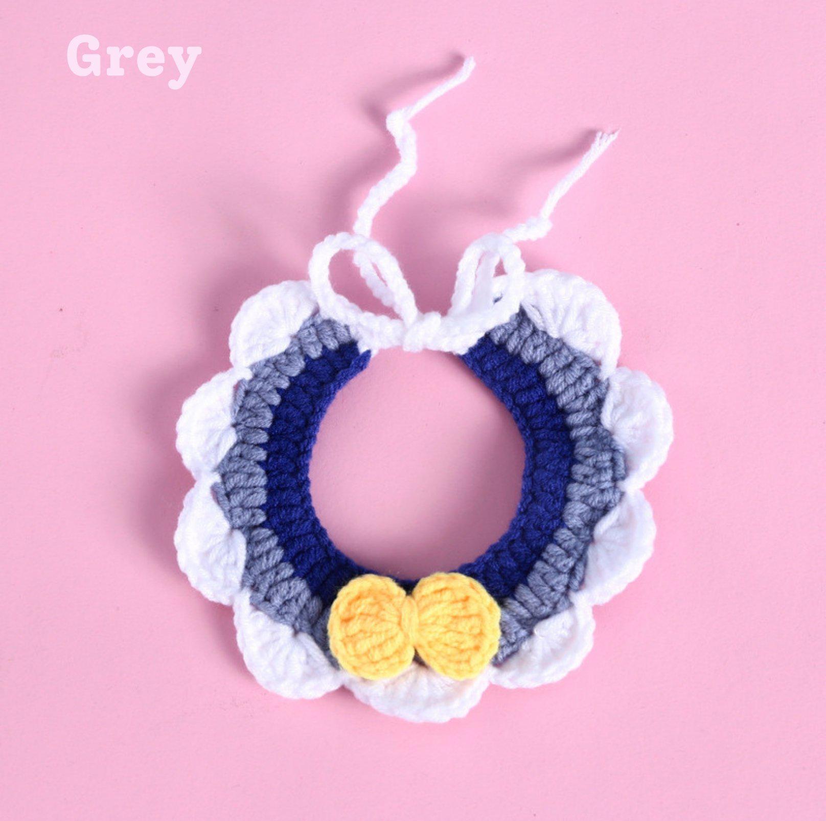 Pet Knitted Woolen Bibs