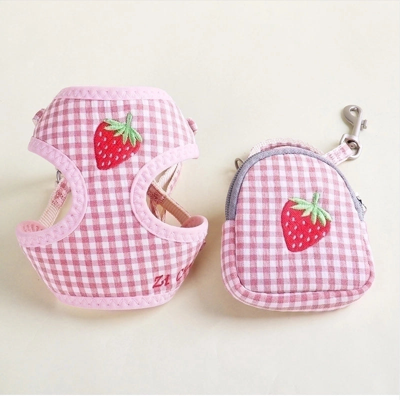 Minimalist Classic Style Nylon Letter Color Block Leash