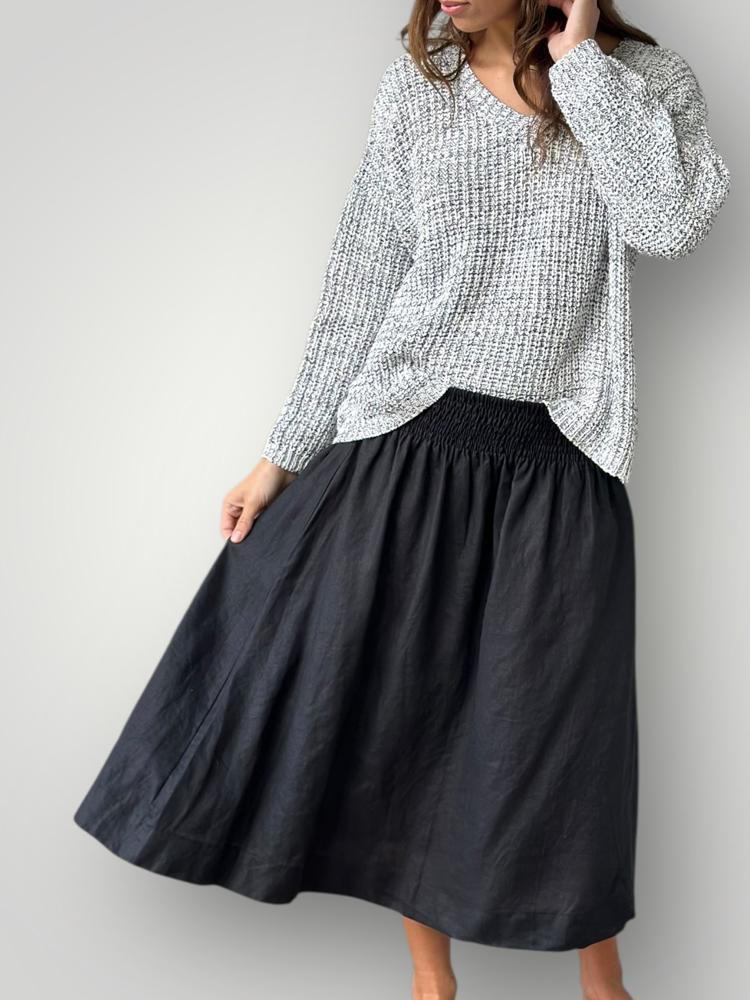 black linen