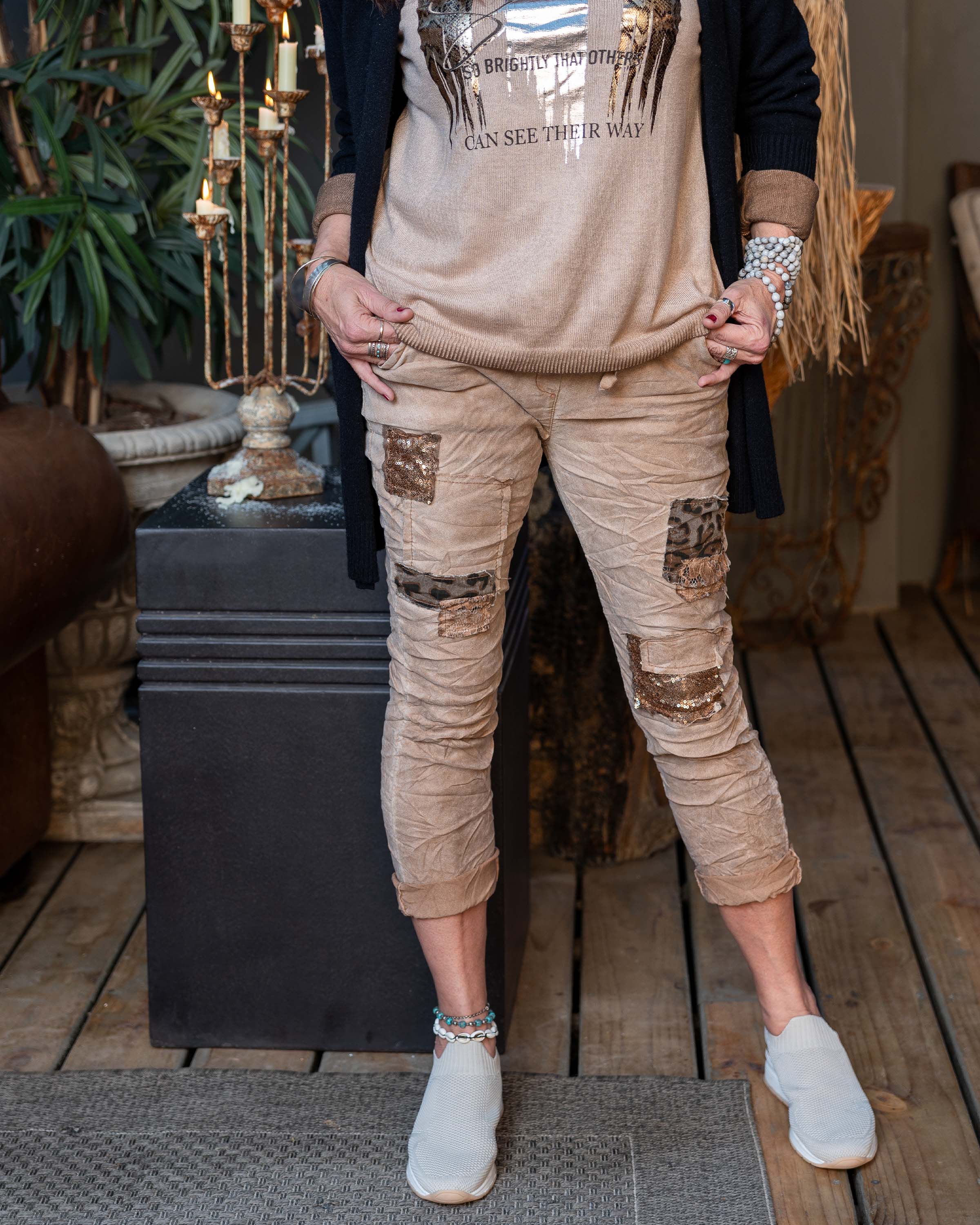 Simply The Best Pants Drawstring Pants | Camel