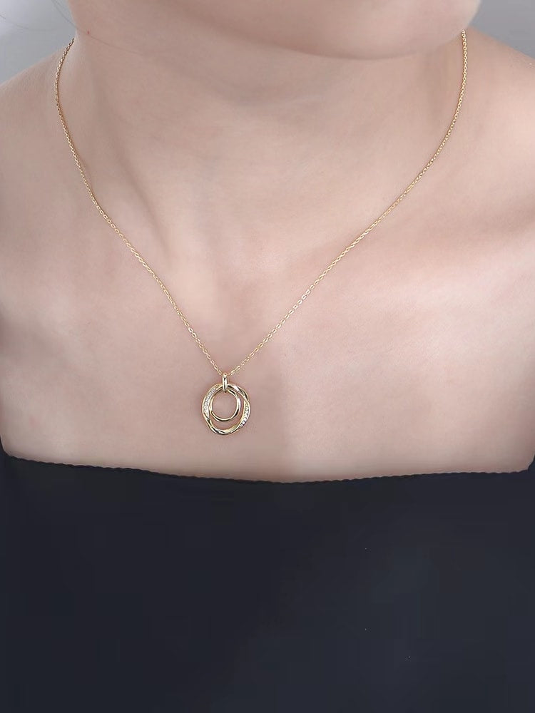 925 Sterling Silver Cubic Zirconia Necklace