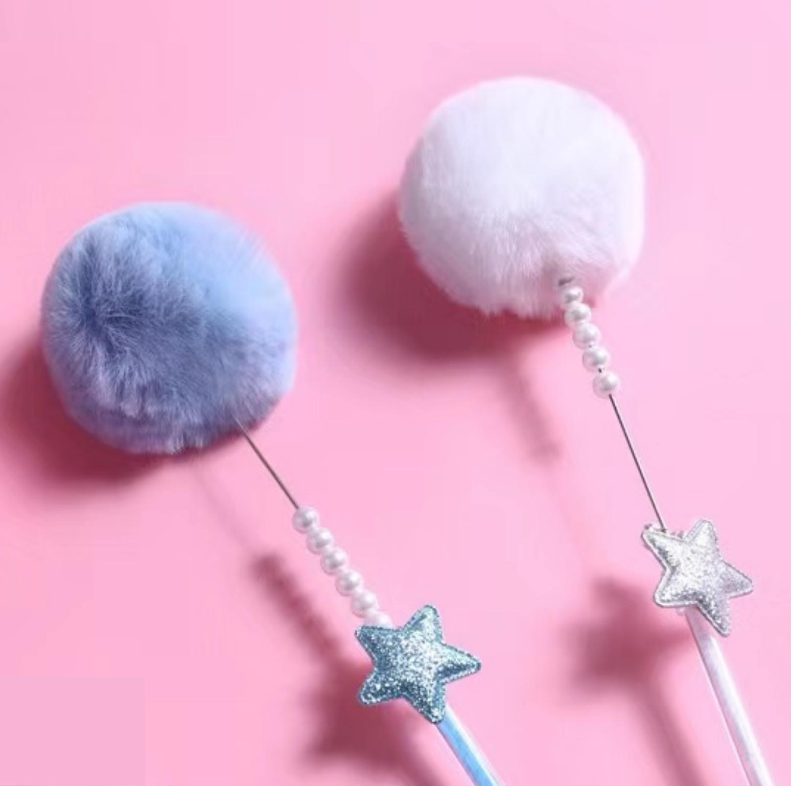 Fairy Feather Tassel Teaser Set (3-piece set ) Cat Stick Set Cat Toys