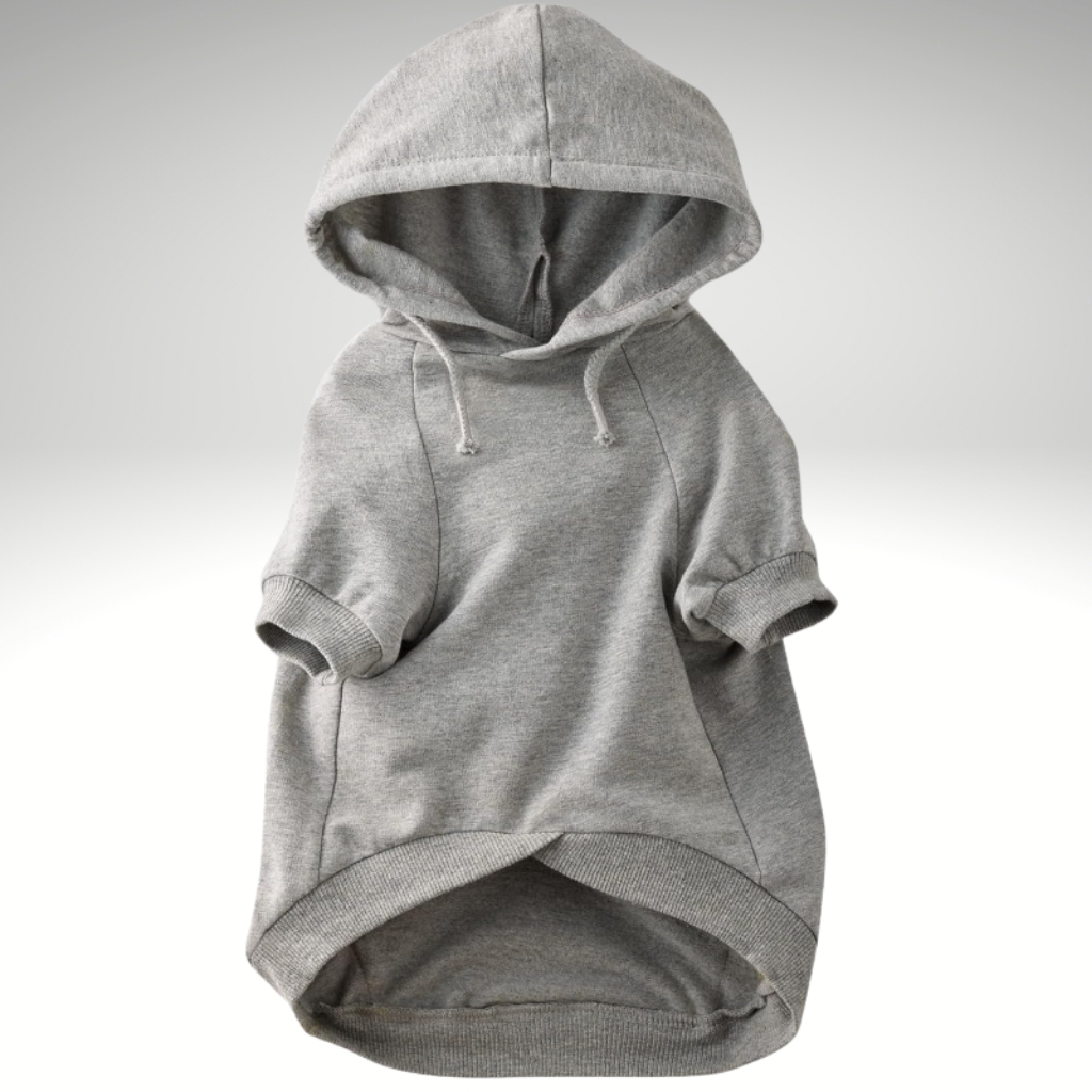Lightweight Hooded Tee Organic Cotton Dog Hoodie Pet Coat